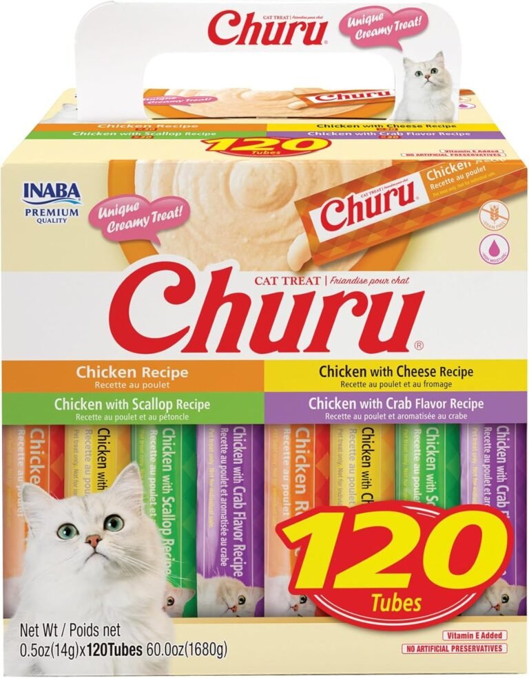 INABA Churu Cat Treats, Lickable, Squeezable Creamy Purée with Vitamin E 6 71VpUp5ikCL. AC SL1500 Great At Home