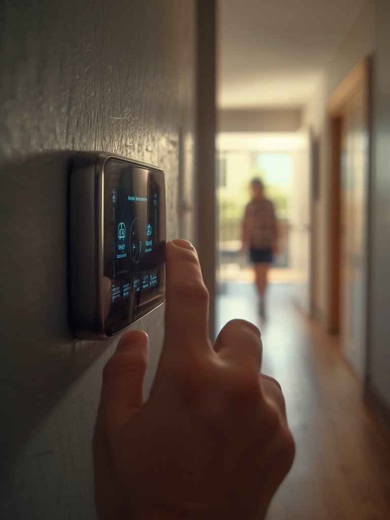 smart thermostat with AI - Illustration 2