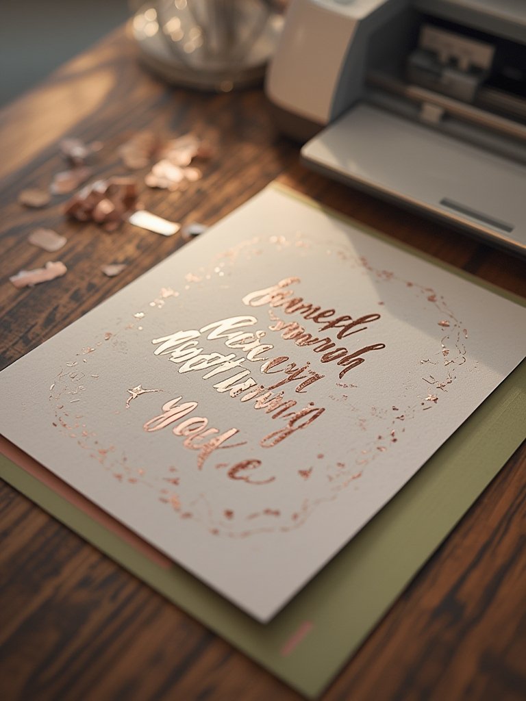 Foil Transfer: 7 Ultimate Secrets For Amazing Results In 2026 2 cricut foil transfer kit with sheets and tips on table