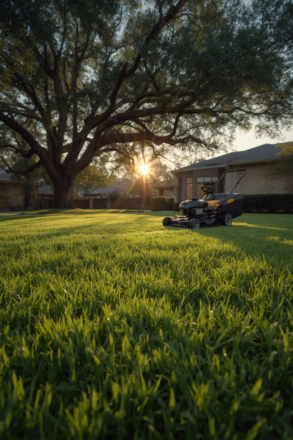 lawn mowing austin - Illustration 1