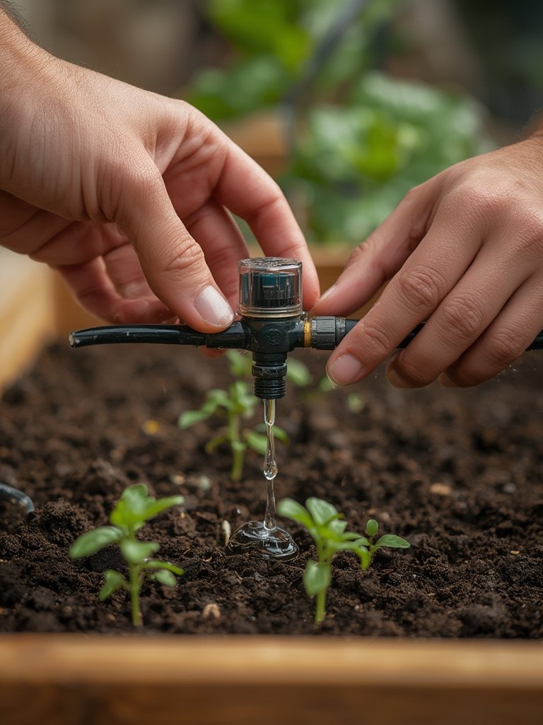 raised bed irrigation system - Illustration 2