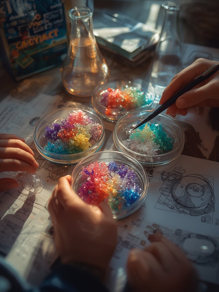 Crystal Kit: 7 Ultimate Steps For Amazing STEM Fun in 2026 2 crystal kit science experiment in progress