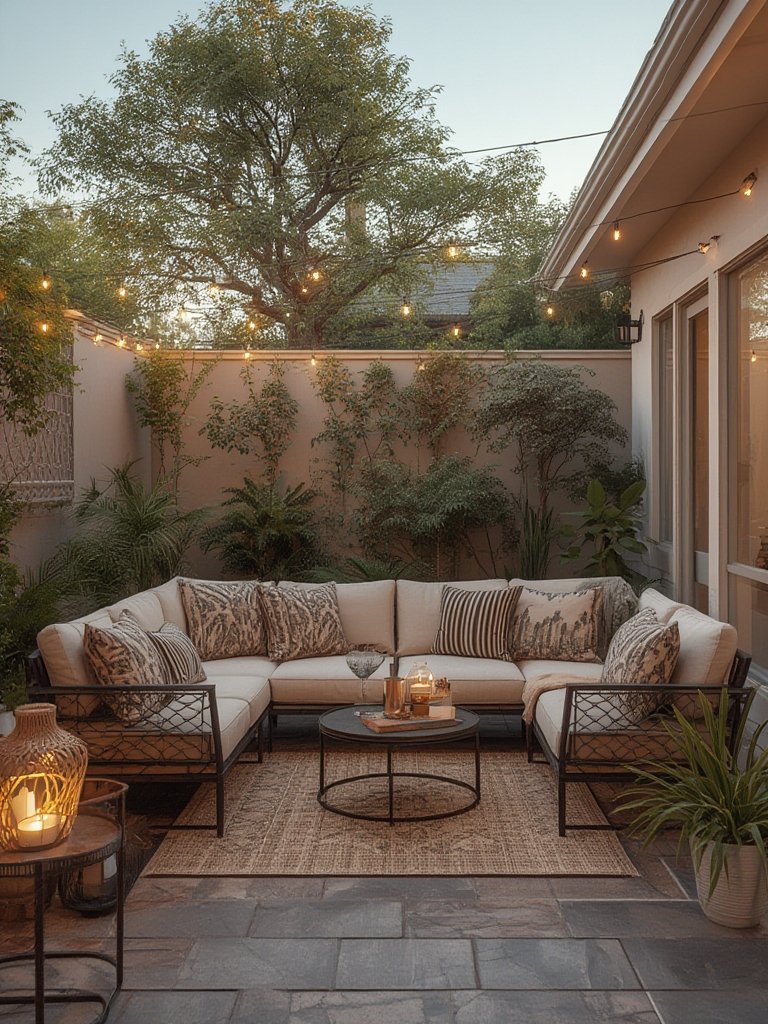 small outdoor sofa - Illustration 3