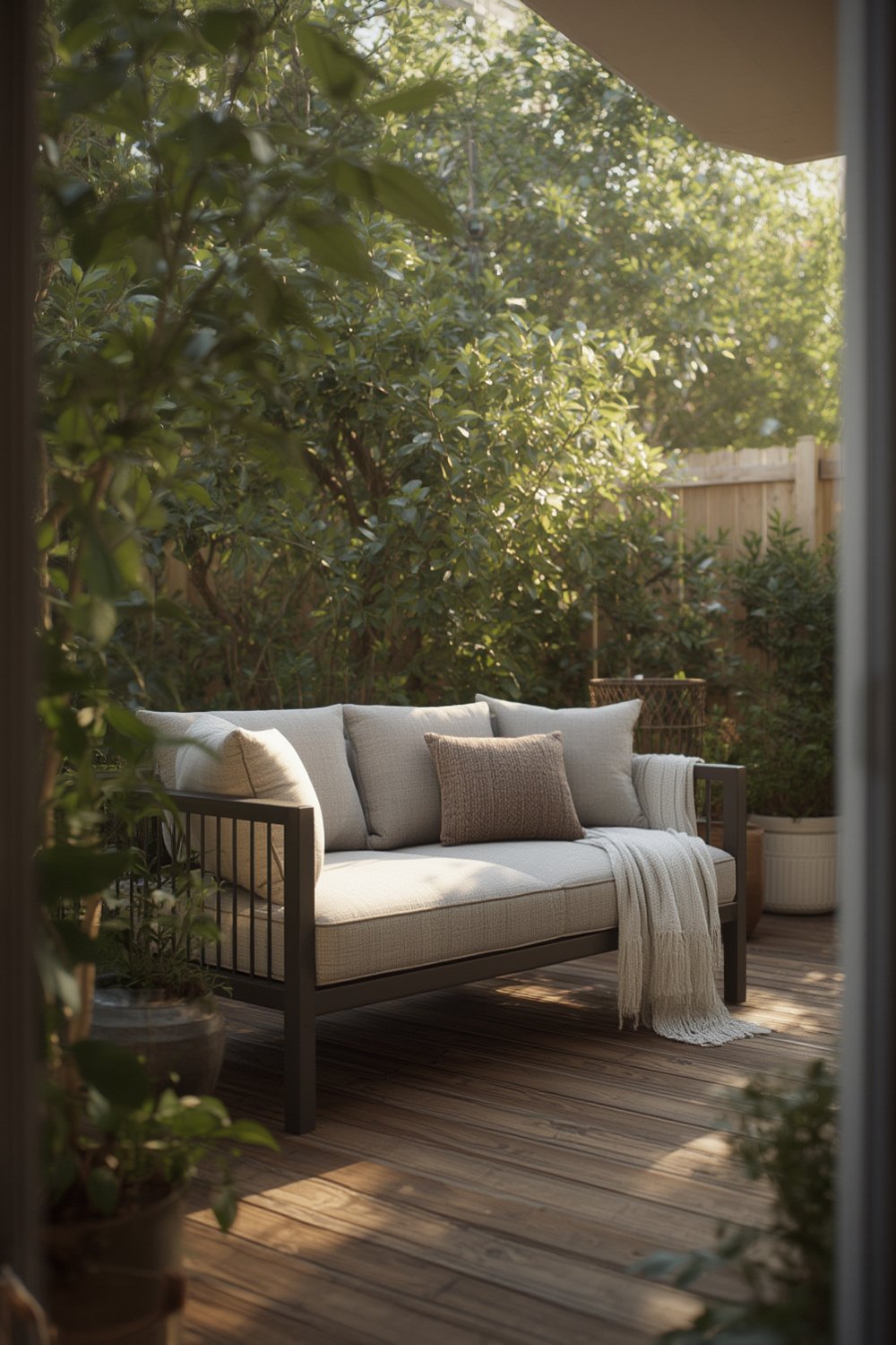 small outdoor sofa - Illustration 1