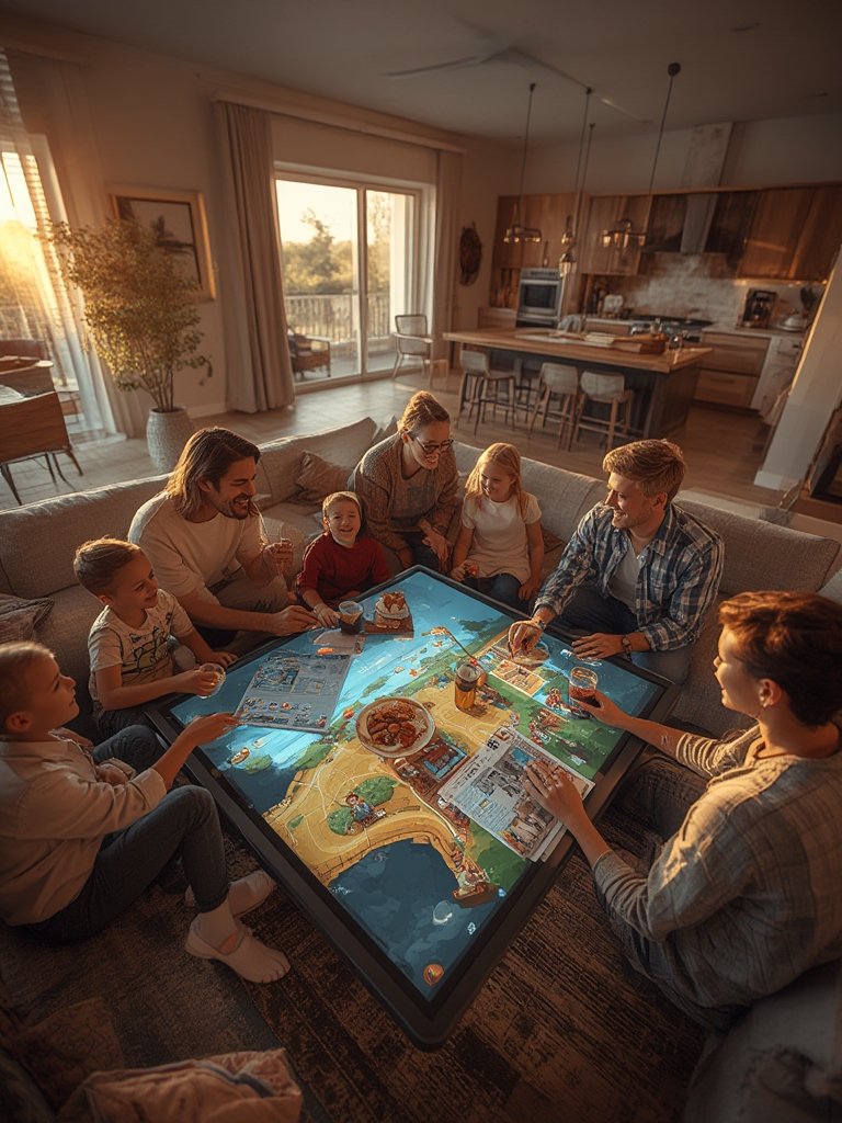 touch screen coffee table - Illustration 3